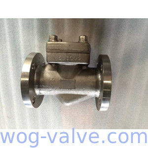 Forged Piston Check Valve A182 F51 Body,DN50,RTJ Flanged,API602 Standard,class 1500