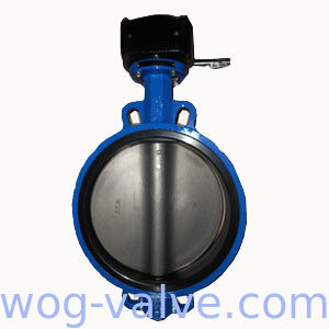 12IN Wafer Pattern Butterfly Valve Cast Iron Butterfly Valve Wafer CL150