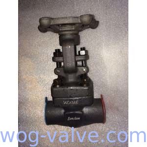 A350 LF2 Forged Steel Gate Valve Reducer Port 4 Inch Os&Y Valve 800#