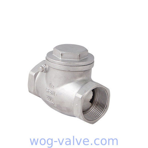 200 WOG Industrial Check Valve BSP screwed Swing Check Valve 2 Inch