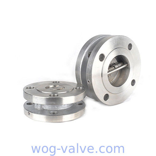 API594 Double Flanged Wafer Check Valve RF Flanged To ANSI 150 300lb