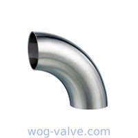 Stainless Steel Butt Welded Pipe Fitting Food Grede Steel Bend