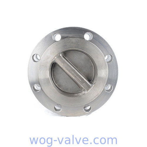 Double flanged dual plate check valve,non return,A351 CF8 Body,6inch,RF,class 150,API594