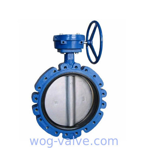 Industry Double Eccentric Butterfly Valve / Low Pressure Butterfly Valve