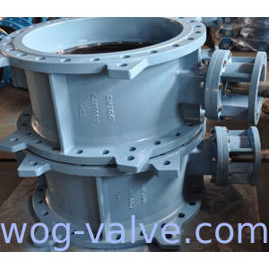 EPDM Seated Flanged Type Butterfly Valve PN16 DN700 Bare Shaft