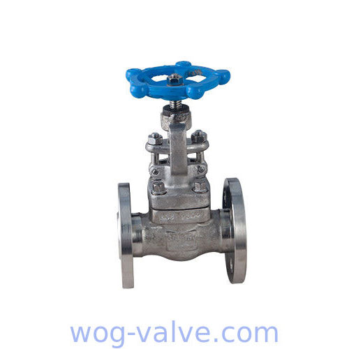 Forged Stainless Steel Flanged Gate Valve 1 Inch A182 F316L Class 150