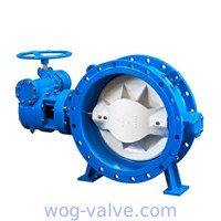 Double Flanged Stainless Steel Butterfly Valve Double Offset Butterfly Valve