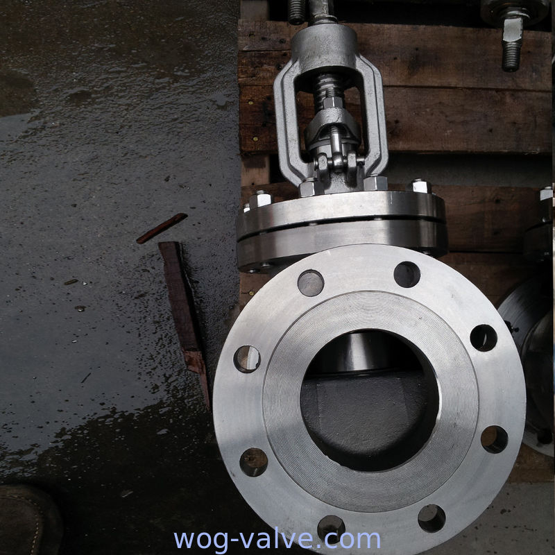 Stem Cast Steel Globe Valve For Flow Control CF8 CF8m RF Flanged To Class Ansi 300lb