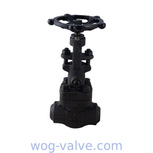 A105N,Forged Globe Valve,bolted bonnet,os&y,api602,butt weld connection,bw,class 800