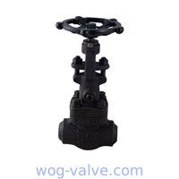 A105N,Forged Globe Valve,bolted bonnet,os&y,api602,butt weld connection,bw,class 800
