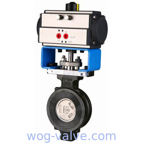 Professional Pneumatic Butterfly Valve , Metal Seated Butterfly Valves 300# 600#