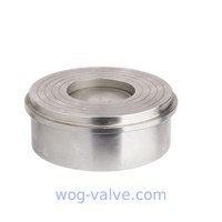 PN40 Wafer type Disc Type Check Valve Stainless Steel Industrial Usage