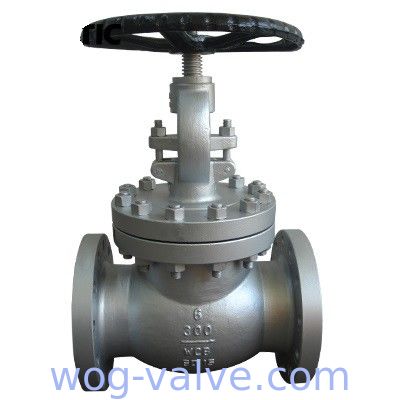 RF Flanged Cast Steel Globe Valve 6 Inch CL300 ASME B16.34 BS 1873