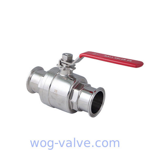 SANITARY Tri Clamp Ball Valve 2PC CE 3A ISO9001 Certification