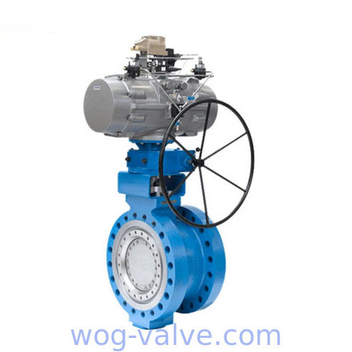 High Performance Electric Double Eccentric Butterfly Valve Water Media