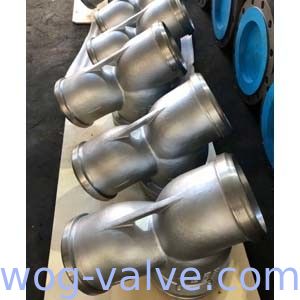 Cast steel Y Strainer, SS316 Body, asme b16.34 standard, Class 2500, BW End