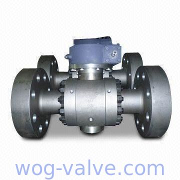 Forged 3PC Trunnion Mounted Ball Valve1500LB Fire Safe Ball Valves