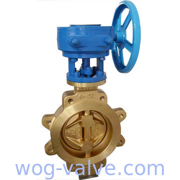 BW Wafer Type Butterfly Valve Aluminum Bronze Offset Butterfly Valve