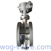 Industry Os&Y Butterfly Valve 4 Inch Stainless Steel Butterfly Valve