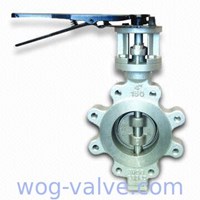60 Inch Stainless Steel Butterfly Valve BS 5155 Metal Seated Butterfly Valves