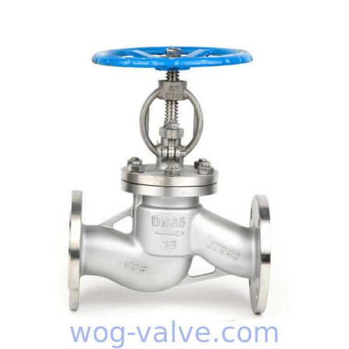 DIN 3356 Manual Globe Valve CF8 CF8M 1.4408 Raised Face Valve DN80 PN16 PN40