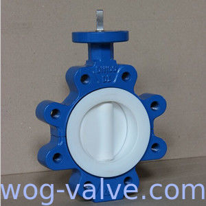 4 Inch Wafer Type Butterfly Valve Ductile Iron Butterfly Valve CL150