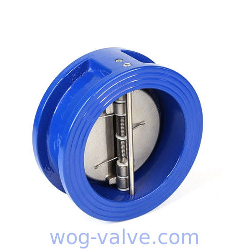 Industrial Cast Iron Wafer Type Check Valve Dual Plate Wafer Check Valve