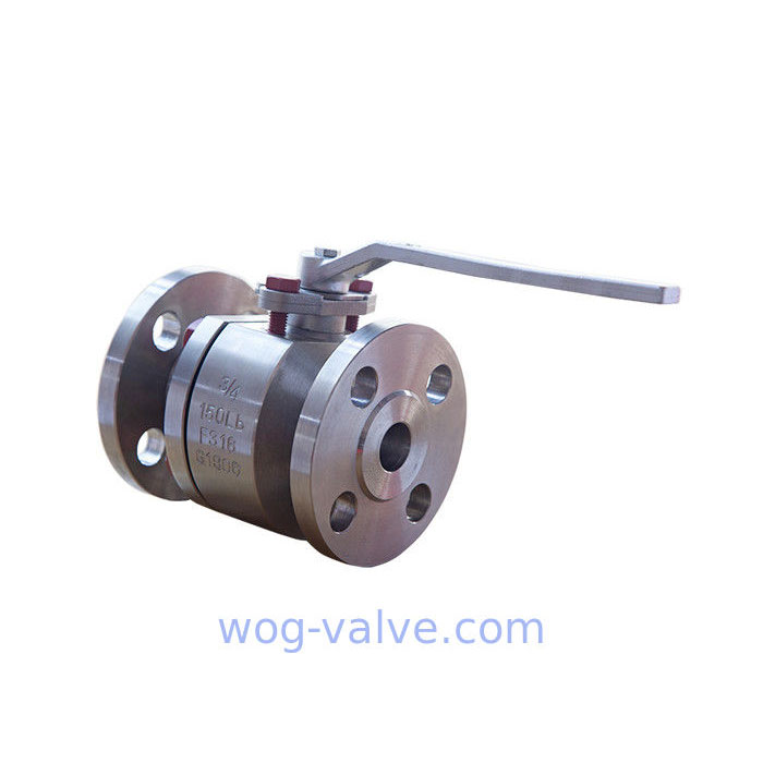 API608 2PC Rf Ball Valve Full Bore 50LB DN50 ISO14001 Certification