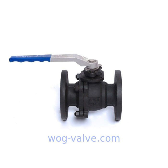 API DIN JIS 2 Piece Stainless Steel Ball Valve Flange End Ball Valve 1.4408