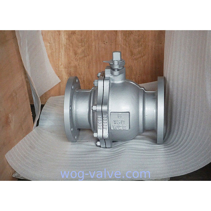 Carbon Steel Flanged Ball Valve 150LB Lever 2 Piece Full Port Ball Valve API6D API608 RF ANSI