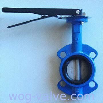 Professional Wafer Type Butterfly Valve Metal Seated Butterfly Valves 24 Inch