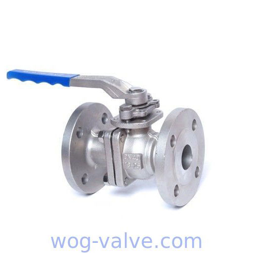 Industrial 2 pieces Floating Type Ball Valve DN50 DIN standard PN16 PN40