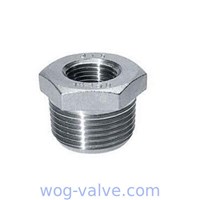 Investment Casting Hexagon Bushing For Water Pipe ISO4990 Approved
