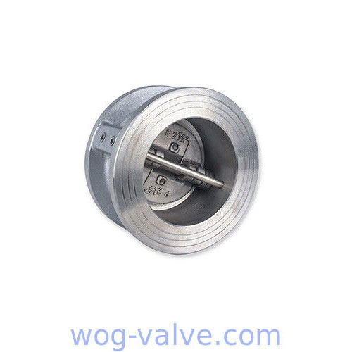 Steel Dual Plate Wafer Type Check Valve Dual Disk Check Valve API594 Standard