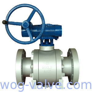 3PC Forged Trunnion Mounted Ball Valve F51 API 6D RTJ Fire Safe Ball Valves 900LB