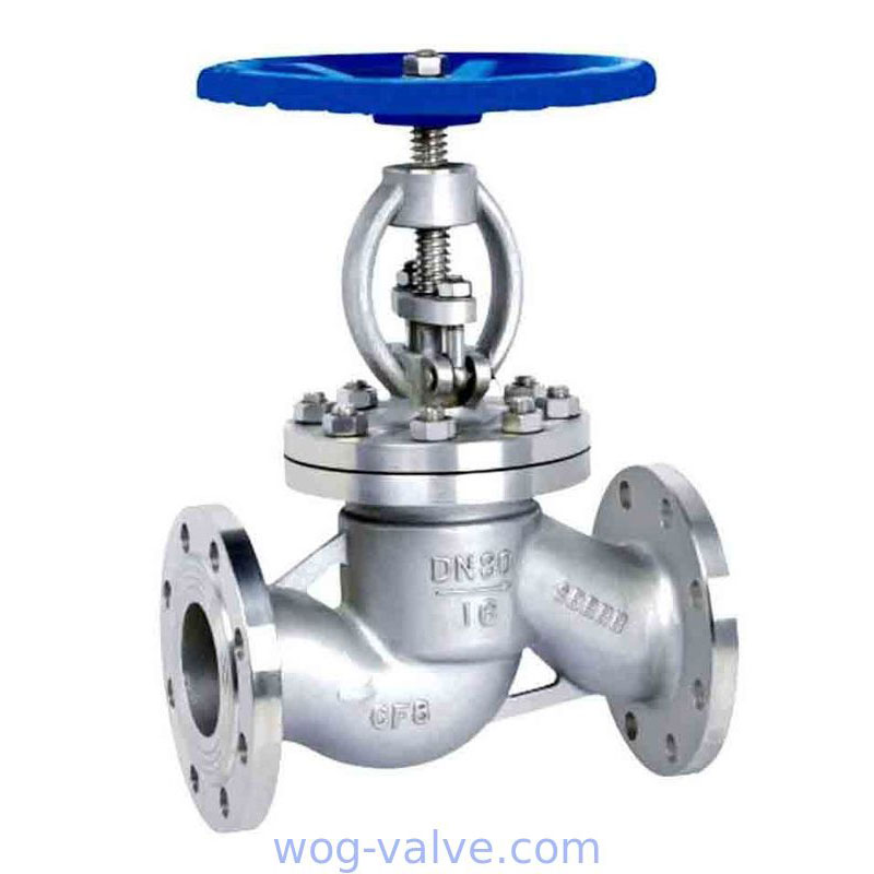 316 stainless steel,ss globe control valve,bb,os&y,din3356,flanged to pn16,pn40