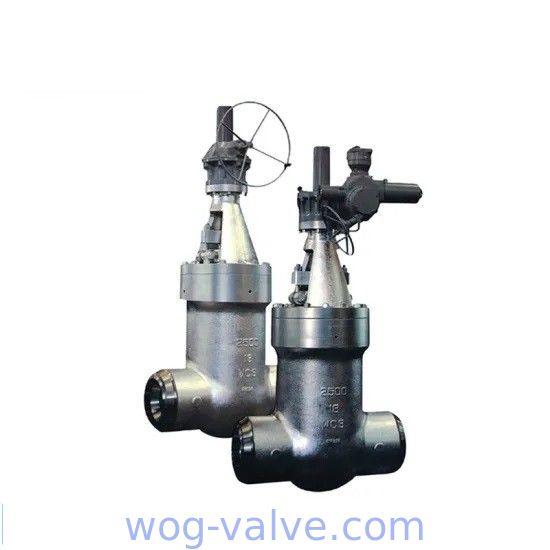 API600 Pressure Seal Bonnet Gate Valve OS&Y Manual Butt Weld Gate Valve