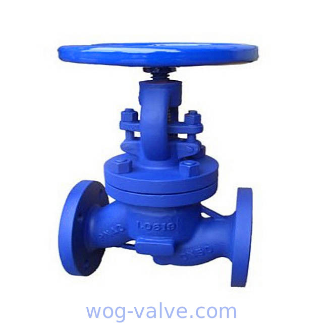 EN1092 Bellow Seal Bonnet Globe Valve,1.0619 body,dn50,flanged to pn40,handwheel operated