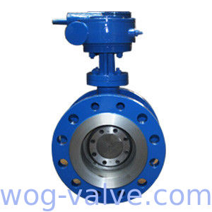 Graphite Seated Flanged End Butterfly Valve F6A Stem PN64 ASTM A216 WCB