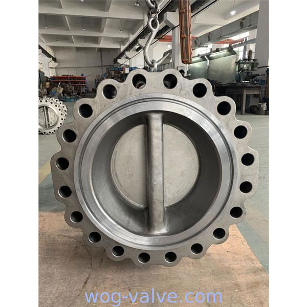 Forged Type Lug Double Disc Check Valve F316L Body Retainerless Design Class 1500