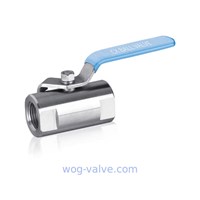Industrial 1000 WOG Ball Valve 1PC Ball Valve ISO CE Certification