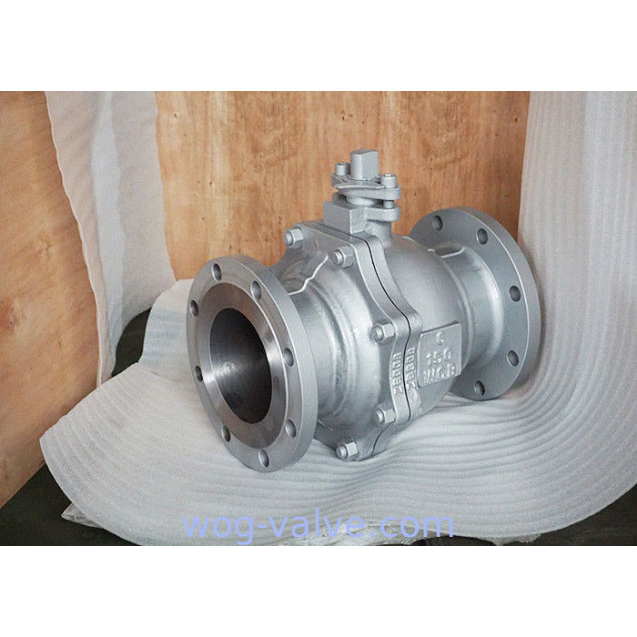 2 Pieces Side Entry Ball Valve Cast Steel Side API ASME ANSI Standards