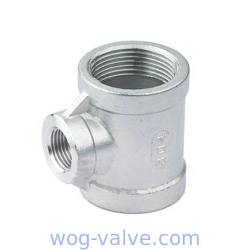 Banded Stainless Steel Reducing Tee / ASTM Reducing Tee Pipe Fitting