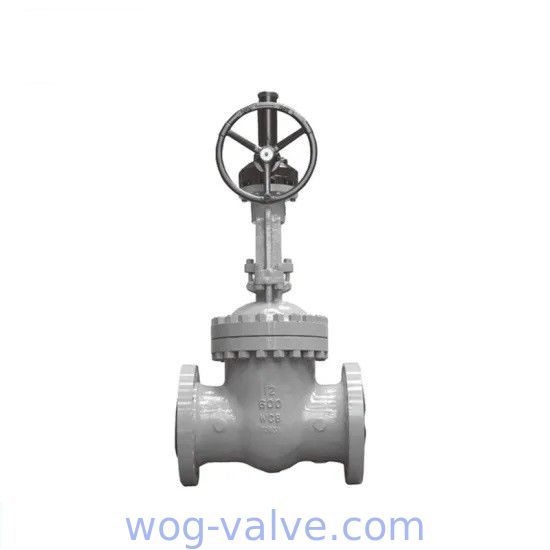 Worm Gear Operated Metal Seated Gate Valve Oil High Pressure Gate Valve Class 150