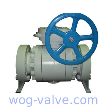 RTJ Flange 3PC Forged Trunnion Ball Valve 2"-56" CL150-2500 API 6D