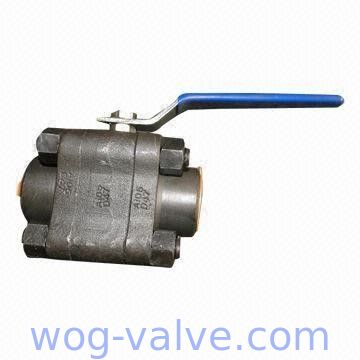 3PC WOG Ball Valve Class 800LB Forged Type Ball Valve NPT SW BW