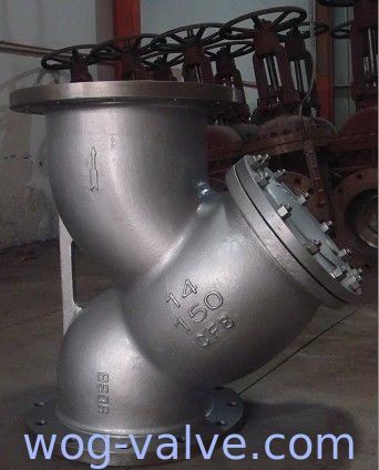 Cast steel Y Strainer, SS316 Body, asme b16.34 standard, Class 2500, BW End