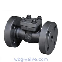 Forged Steel Piston Check Valve,A105N Body,13%CR HF Trim,Integral flange,3/4inch,150LB