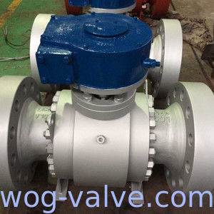 A350 LF2 Trunnion Mounted Ball Valve RF 8 Inch Ball Valve 1500# ISO9001 Approved