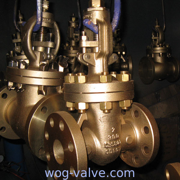 Flexible Wedge Cast Steel Gate Valve 4 Inch FF Rising Stem Gate Valve ASME B16.34